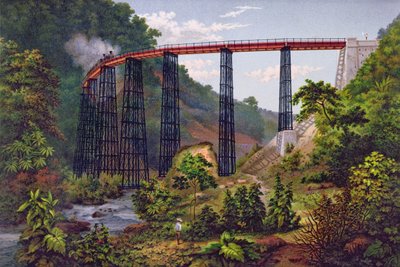 Ponte ferroviario a Metlac, da 